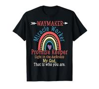 Religious Miracle Worker Waymaker Pride T-Shirt
