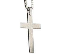Religious Necklace For Men, Christian Necklace For Men | Fashion Jewelry Christian Necklace,Religious Necklace With Bible Verse Pendant,Stainless Steel Belief Necklace For Men E, Se référer au