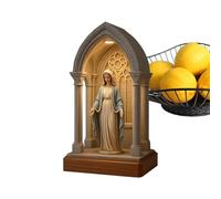 Religious Night Light | LED Fun Table Lamp - Devotional Night Light for Library Dorm Coffee Bar Bedroom Living Room Reading Nook Christmas Bookshelf Study Halloween