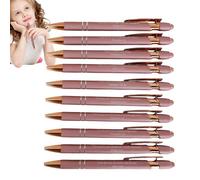 Religious Pens, Scripture Pens, Bible Verse Pocket Thoughts Religious Favors, Set of 10 Retractable Writing Tools Christian Favors for Women, Without SA