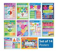 Religious, Philosophical and Ethical Studies Classroom Posters - Set of 14 - EXTRA LARGE - A1 (850mm x 594mm) - Gloss Paper - RE Secondary School Charts by Daydream Education.