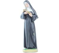 Religious proposals Statue of Saint Rita of Cascia in Resin. Height 30 cm. Hand painted.