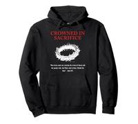 Religious Quote Faith Jesus God Sacrifice Christian Bible Pullover Hoodie