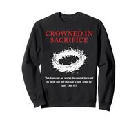 Religious Quote Faith Jesus God Sacrifice Christian Bible Sweatshirt