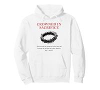 Religious Quote Faith Jesus Sacrifice God Christian Bible Pullover Hoodie