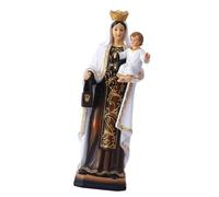 Religious Resin Mother Statue With Baby Holiday Table Ornamentation For Mantels Bedroom Offices Decorations Table Religious Sculpture