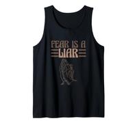 Religious Saying Christianity Faith Catholic Fear is A Liar Tank Top