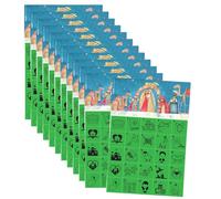 Religious Scratch Off Advent Calendar, Christmas Countdown Daily Activity, 8.5 x 12.5 Inches (Pack of 12)