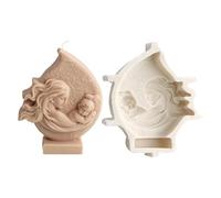 Religious Sculpture Mould Prayer Statue Silicone Mould Religious Statues Moulds for Hand Making Candle and Soap