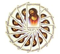 Religious St Gertrude Holy Prayer Cards, Pack of 100