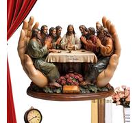 Religious Stickers for Walls - Easter Decoration Stickers - Adhesive Religious Decal for Reflection Areas Study Living Room Church Members Home Decorators Classroom
