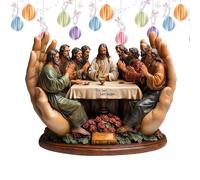 Religious Stickers for Walls | Living Room Wall Decor Sticker | Decorative Adhesive Christian Decal for Spiritual Seekers Church Members Study Home Decorators Living Room