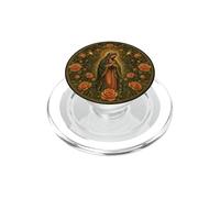 Religious Virgin Mary Guadalupe Catholic Faith PopSockets PopGrip for MagSafe