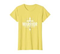 Religious Warrior for Christ Faith Apparel for Men T-Shirt, Women, Lemon, 3XL