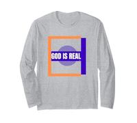 Religious Youth Design GOD IS REAL Long Sleeve T-Shirt