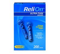 ReliOn 30G Ultra Thin Lancets 200-ct (Pack of 2)