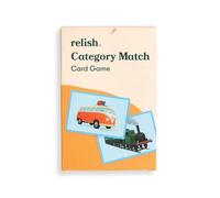 Relish - Category Snap Matching Card Game, Large Images - Alzheimer's & Dementia Activities, Toys for Elderly/Seniors, 3-in-1 Game
