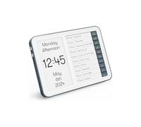 Relish Day Hub - Dementia Clock with Daily Task Manager, HD Large Screen Digital Calendar Clock for Seniors and People with Memory Loss, with Large Number, Day, Date and Time