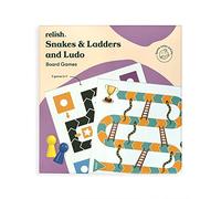 Relish Snakes & Ladders & Ludo Board Game - Dementia Activity for Elderly