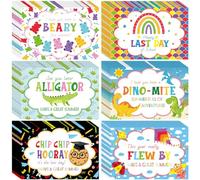 ReliThick 72 Pack Summer Fun Themed Last Day of School Postcards Have a Great Summer Blank Postcards 4 x 6 Inch End of the School Year Student Cards for Teachers to Send to Students (Bright)