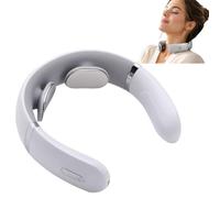 Relivaneck 3-in-1 Device, 42°C Heat, Adjustable Intensity, 15-Minute Cycle | 3-in-1 Wearable Neck Massager with Heat and EMS - Cordless Neck Relaxer for Soothing Relief at Home or On the Go