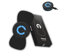 ReliveX Massager, Wireless Tens Black Unit with 2 Pads, Rechargeable Tens Machine, Hyperthermia and Vibration, Pulse Muscle Stimulator for Back Shoulder Sciatica (1pcs)