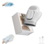 Relivio Hand Massager, Myrelivio Cordless Finger Massager Glove, 3 Compression&Heating Gears 4 Temperatures and 5 Levels Intensities, Say Goodbye Stiffness and Fatigue (1Pcs)