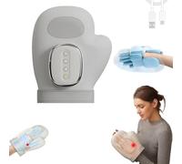 Relivio Hand Massager, with Heat and Compression, Soothing Heat& Compression for Say Goodbye Stiffness and Fatigue, 3 Modes 4 Temperatures and 5 Levels Intensities (Gray,1Pcs)