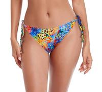 RELLECIGA Women's Swimwear Classic Bikini Bottom with Lace-Up Bottom, Wildly, L