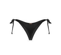 RELLECIGA Women's Thong Bikini Bottom, Black, XL
