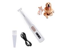 Relluxe - Silent Dog Paw Trimmer, Saffory Dog Trimmer, Saffory Paw Trimmers, Pet Micro Precision Trimmers, Pet HairTrimmer with Led Light, Rechargeable Low Noise PetTrimmer Hair Clipper