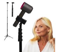 RELMITALL Hair Dryer Stand 26-74" Adjustable Hands-Free Blow Dryer Holder