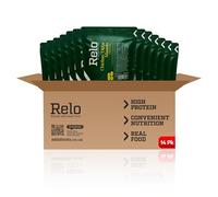 Relo Chicken Tikka Masala | 350g Ready-to-Eat Survival Food Pouches | Camping Food Pouches with High-Protein High-Fibre, Low-Fat, Low-Sugar, Low-Cal, Low-Carb, Keto-Friendly (14 Pack)