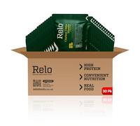 Relo Chicken Tikka Masala | 350g Ready-to-Eat Survival Food Pouches | Camping Food Pouches with High-Protein High-Fibre, Low-Fat, Low-Sugar, Low-Cal, Low-Carb, Keto-Friendly (30 Pack)