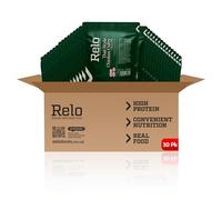 Relo Thai Style Chicken Curry | 350g Ready-to-Eat Survival Food Pouches | Camping Food Pouches with High-Protein High-Fibre, Low-Fat, Low-Sugar, Low-Cal, Low-Carb, Keto-Friendly (30 Pack)