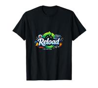 Reload Debugging Humor Refresh Style Graphic T-Shirt