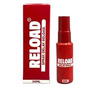 Reload Delay Spray for Men, Natural Formula for Long Lasting Control, Fast-Acting, Easy to Use Delay Spray for Man Longer Sex, Discreet Bottle, 30ml - Designed in The UK