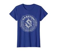 Reloaded White Logo T-Shirt, Women, Royal Blue, X-Large