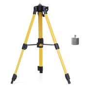 Relogic 1 Meter Tripod Stand 3 Heights Adjustable Extension Bar Suitable for 5/8'' Interface Laser Level - Comes with 5/8 to 1/4 Adapter