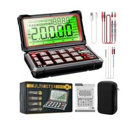 Relogic 623 Car Multimeter Digital Multimeter 20000 Counts RPM mS Pluse Engine Dwell Angle Measure NCV Detection AC/DC Voltage Current Multimeter Live Wire/Diode Test with 5.15inch 180¡ã Screen