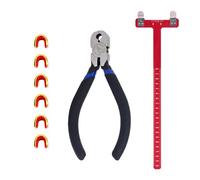 Relogic Archery Adjustment Tool Bow String Nocking Points Pliers T Squares Tuning Ruler for for Recurve and Compound Bowstring Accessories
