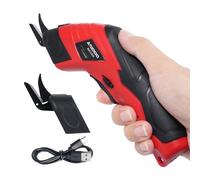 Relogic Electric Scissor 4.2V Cordless Scissors with 1pcs Replaceable?Tungsten Steel Blade Rechargeable Scissors Safety Switch Maximum Cut 9mm for Cotton Fabric