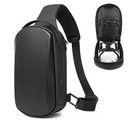 Relohas Fashion Sling Bag Compatible With Oculus Quest 2/Meta Quest 3/Meta Quest 3S/Vision Pro/Elite Strap & ALL SIZE Straps/VR Headset Controller Accessories, Crossbody Shoulder Backpack (Black)