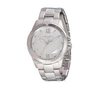 Pierre Cardin Observatoire Brilliance CF.1009.MS Women's Watch, Stainless Steel, White, Multicoloured