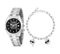 Reloj Karl Lagerfeld - Round Essentials 35mm 3h Blk Dial Ss Br / 5 Atm