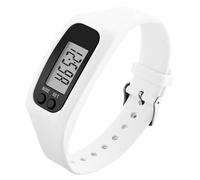 Reloj Podómetro, Monitor De Pantalla LCD Ligero - 25 x 2.7 cm Reloj De Muñeca Podómetro Fitness para Pasos - Diario Viajes Desplazamiento Fin De Semana Caminar Correr Senderismo Gimnasio Hombres