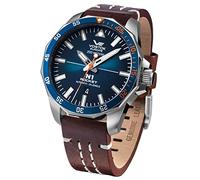 VOSTOK EUROPE Men's Watch Automatic Rocket N-1 Braun/Blue NH35A-225A615