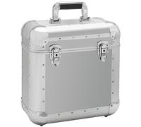 Reloop Club Series Record Case 60 - flight case for 12" vinyl records holds 60 records (silver)