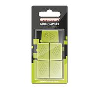 Reloop Fader Cap Set replacement fader caps for DJ mixer (Green), FADER-CAP-GREEN