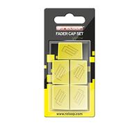 Reloop Fader Cap Set replacement fader caps for DJ mixer (Yellow)